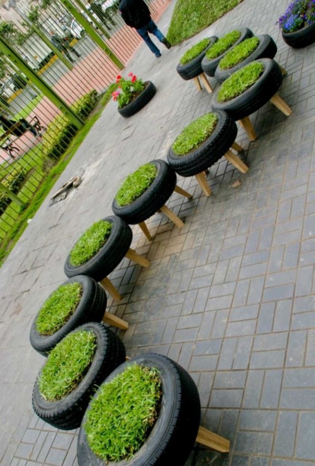 Charming DIY Ideas How to Reuse Old Tires