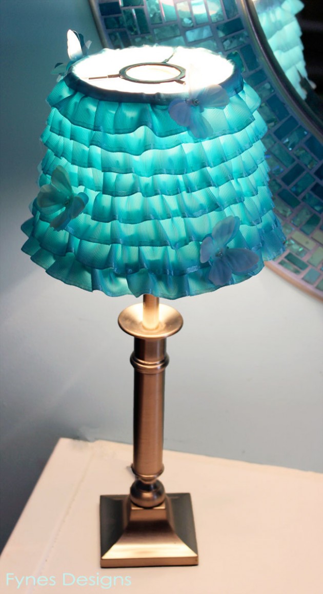 10 Adorable DIY Lampshades