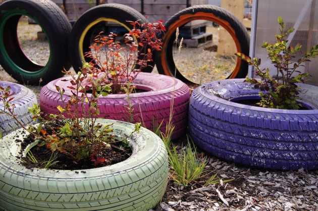 Hübsche DIY-Ideen zur Wiederverwendung alter Reifen
