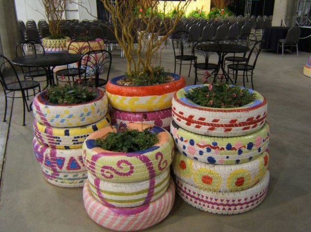 Charming DIY Ideas How to Reuse Old Tires