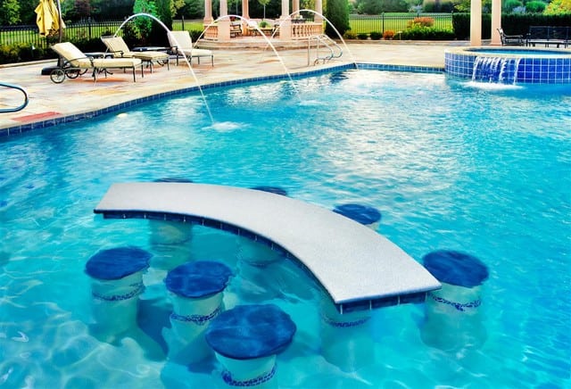 22 Breathtaking Pool-Side Bar Ideas platinumpoolcare._com