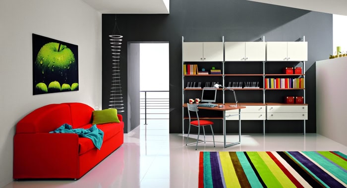 20 Gorgeous Colorful Living Room Design Ideas stylishtrendy._com_stylish-softness-modern-bookcase-design-ideas-by-zg-group_