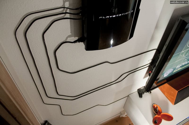15 Creative Ideas How to Hide the Cables in Your Home 12