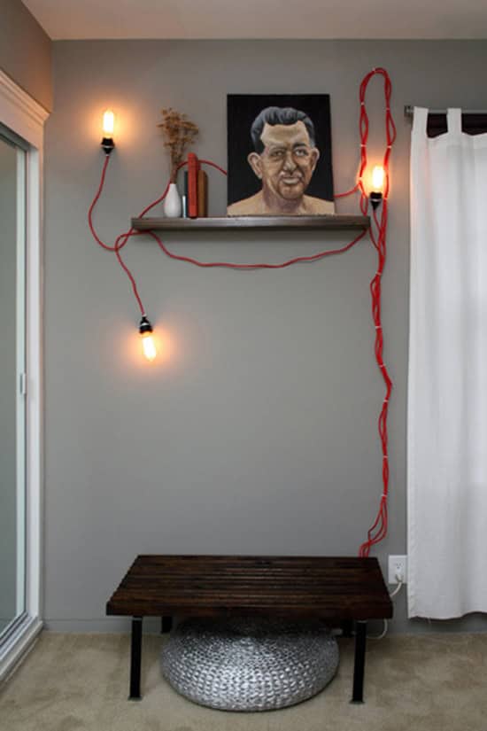 15 Creative Ideas How to Hide the Cables in Your Home