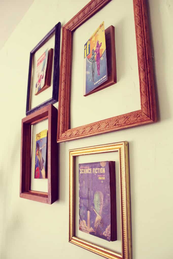 20 Repurposed DIY Vintage Books Ideas 15