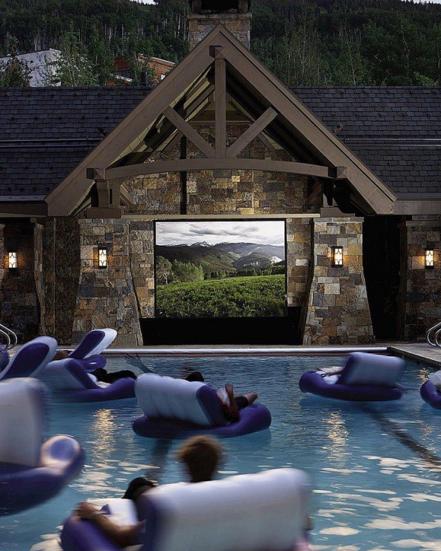 25 Amazing Outdoor Home Cinemas