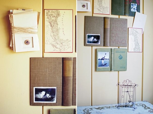 20 Repurposed DIY Vintage Books Ideas