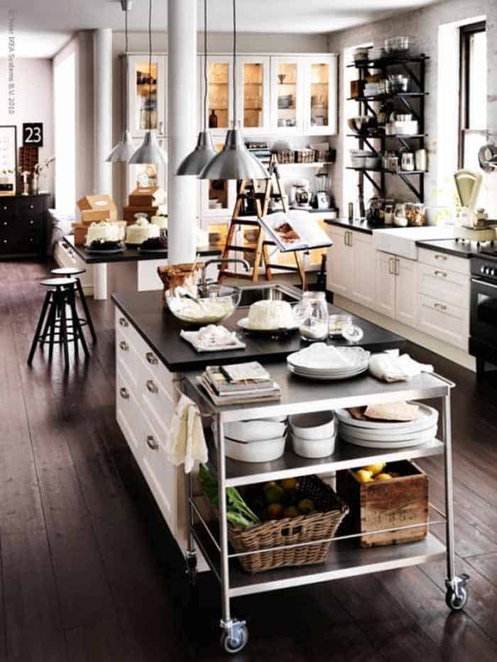 30 Cool Industrial Design Kitchens 17