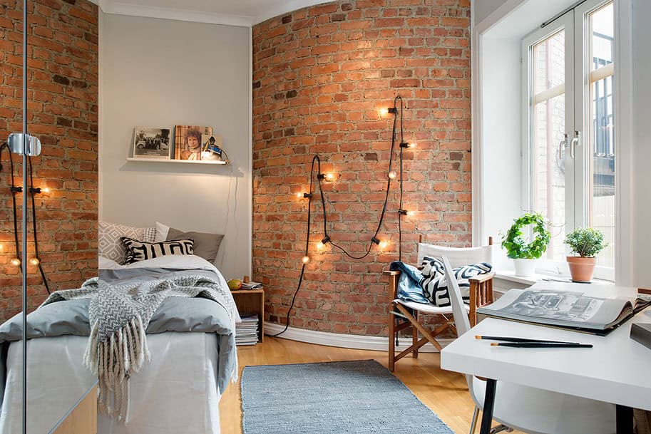 30 Amazing Apartments with Brick Walls 18