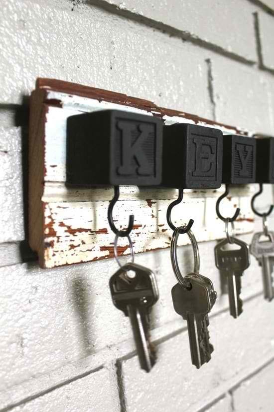 Diy Creative Key Holders Diy Creative Key Holders