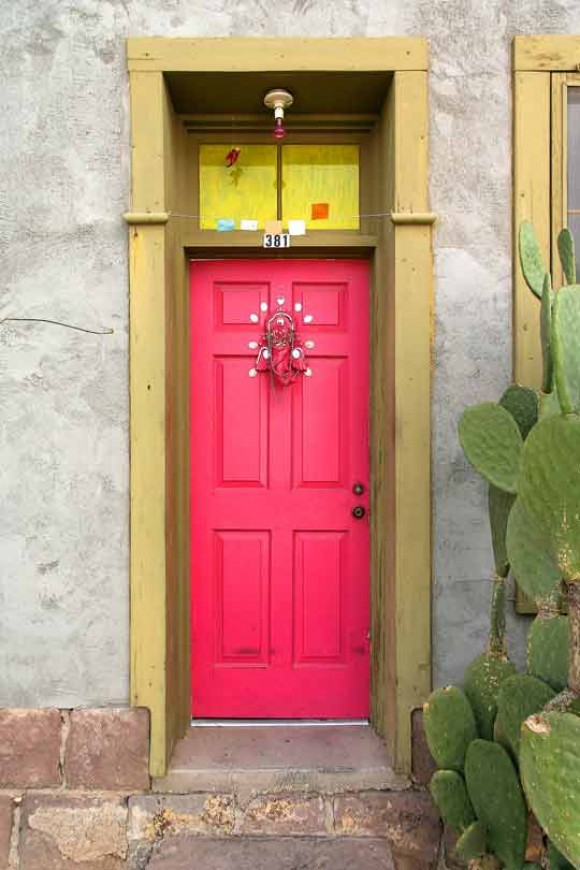 28 Lovely Colored Front Doors