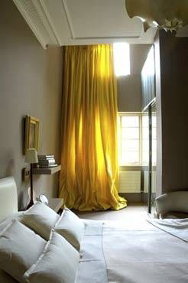 curtains yellow interior designs chic