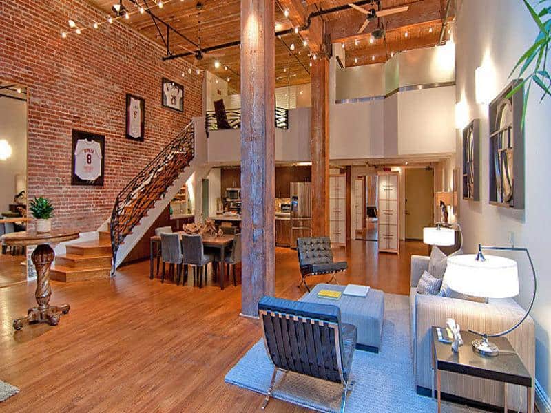 30 Amazing Apartments with Brick Walls 30