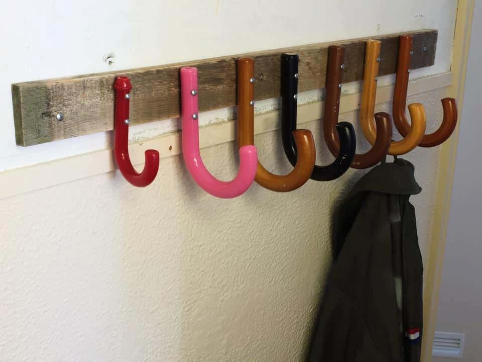 30 Vintage DIY Coat Hooks 30