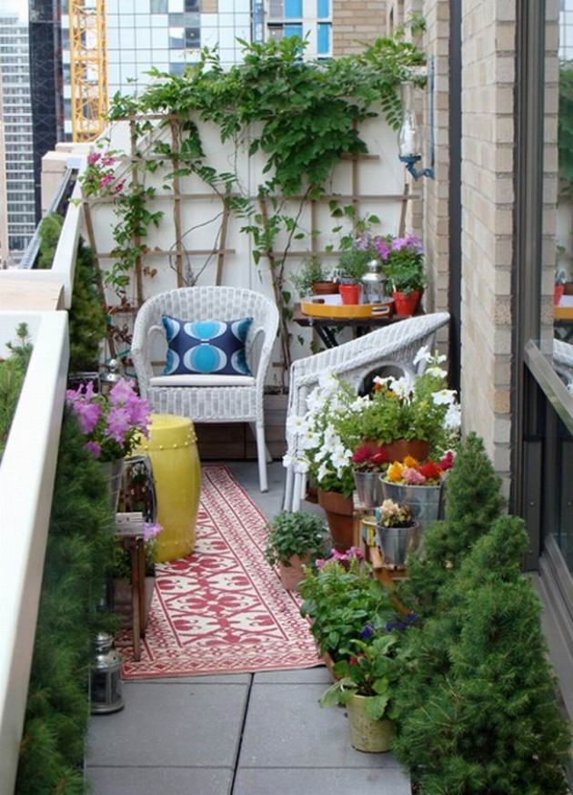 25 Charming Balcony Gardens, Balcony Gardening Ideas