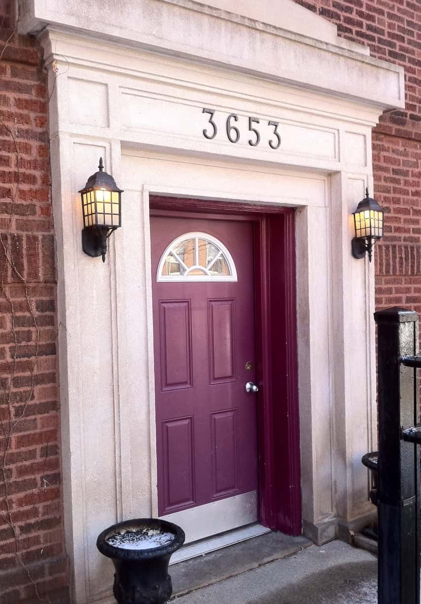 jewel tone front door luxe curb appeal