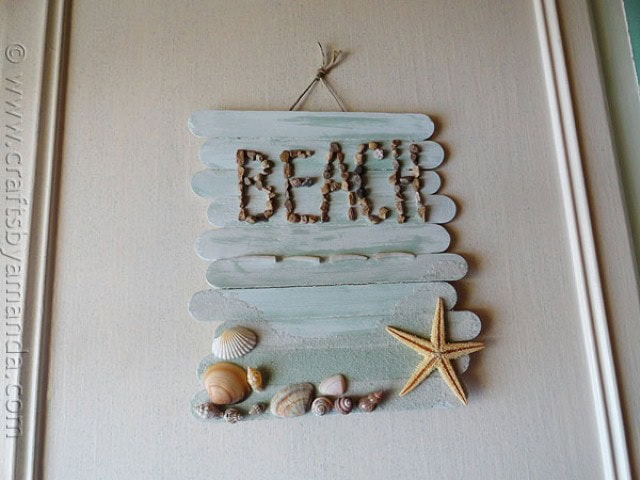 25 Amazing DIY Beach Decorations 5