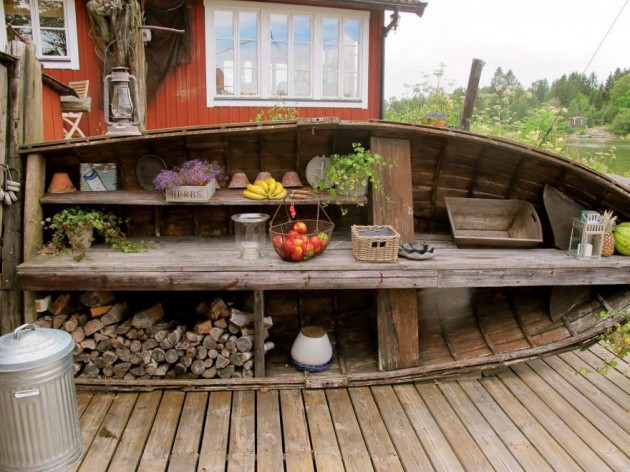 13 diy repurposed boats ideas