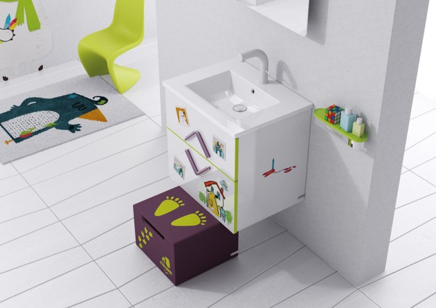 30 Colorful and Fun Kids Bathroom Ideas