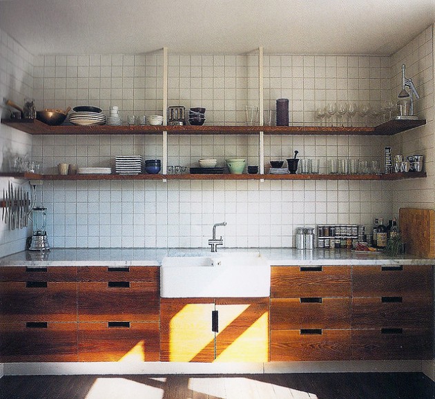 Top 22 Extraordinary Kitchens with Open Shelves