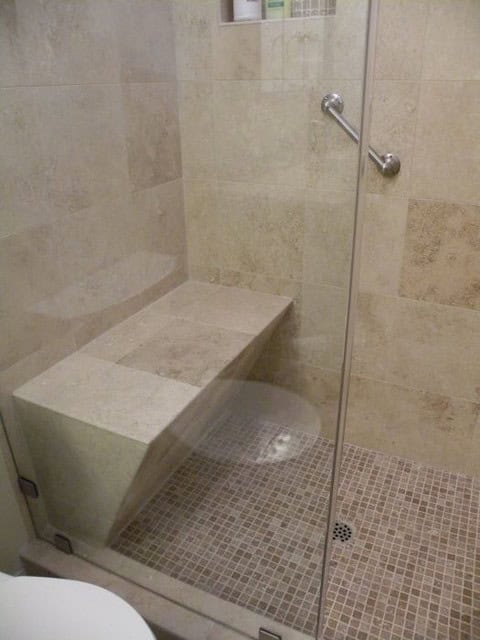 30 Irreplaceable Shower Seats Design Ideas