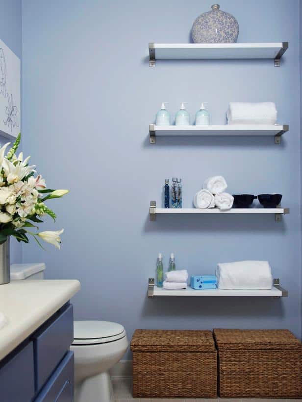 30 Creative and Practical DIY Bathroom Storage Ideas