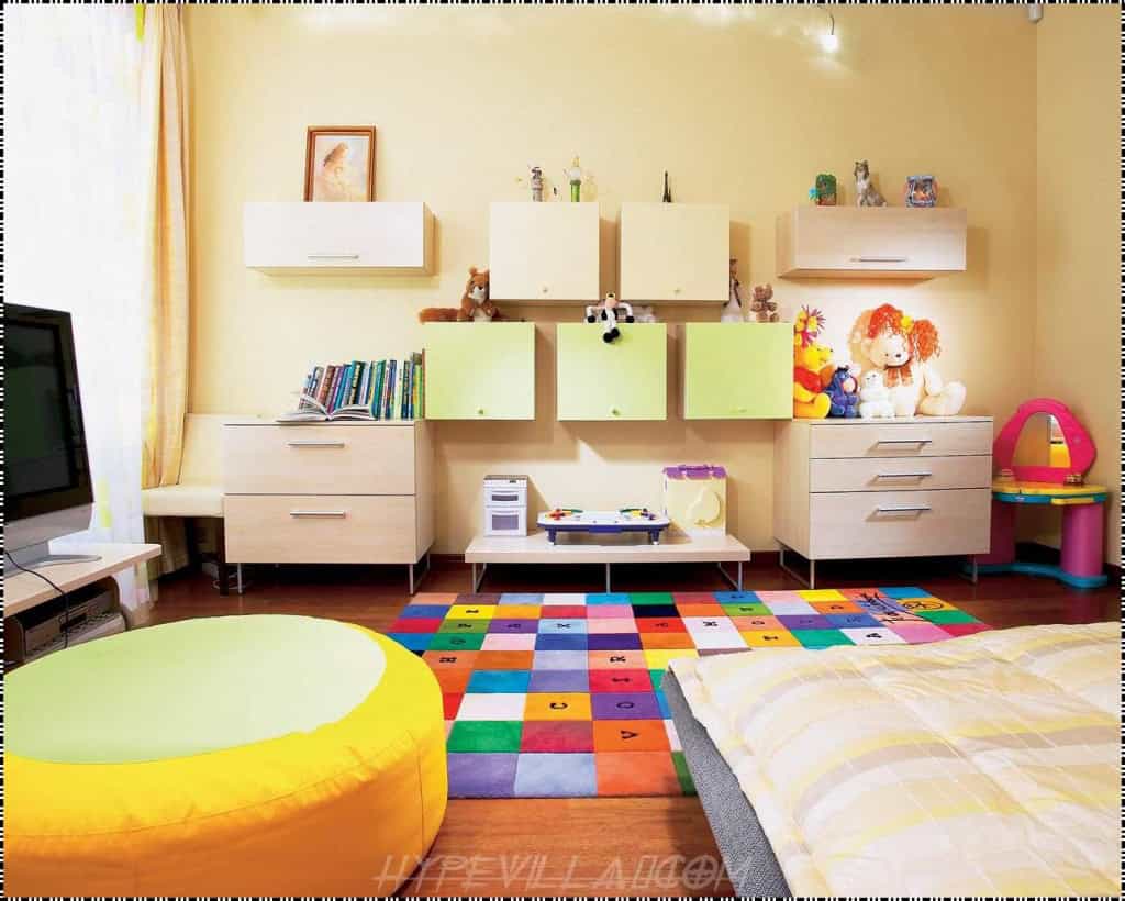20 Unique Carpet Designs for Kids Room interiordesignoption.c_om_bedroom-design_modern-design-kids-bedroom-interior-baby-bedding-baby-furniture_