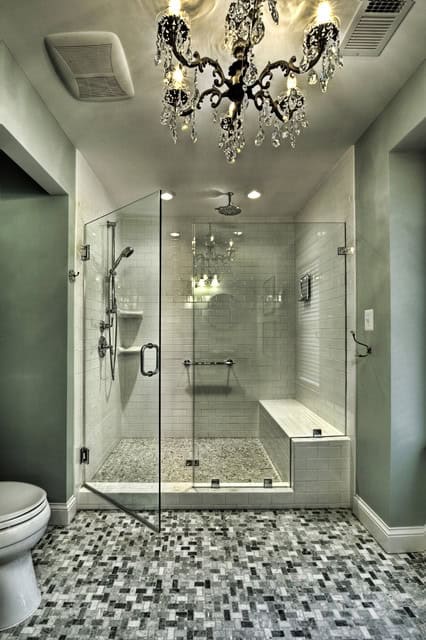 33 Stylish Ideas for Walk-In Shower Seats