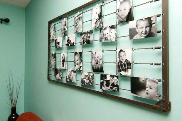 22 Lovely DIY Ways to Display Your Family Photos