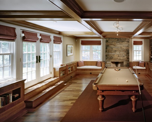 30 Trendy Billiard Room Design Ideas