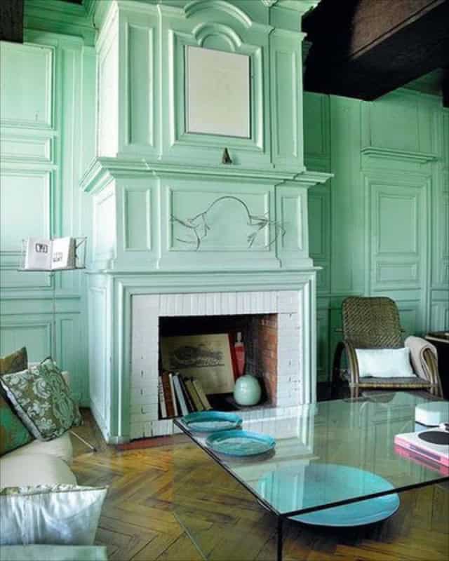 20 Lovely Peach and Mint Interior Designs 10
