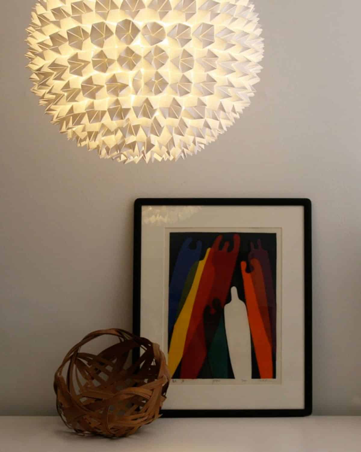 35 Lovely DIY Paper Lamps 11
