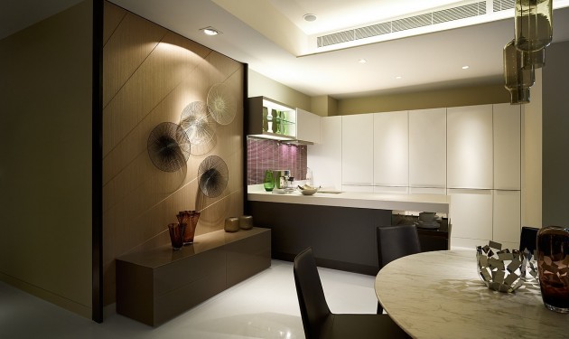 Fancy Interior Design in Kuala Lumpur Designed by Blu Water Studio