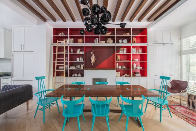 20 Adventurous Examples of Accented Interiors 12