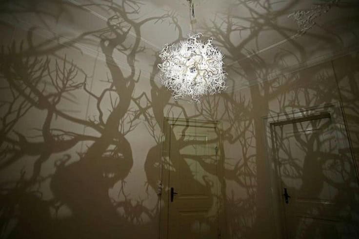 25 Amazing DIY Branches Chandeliers 12