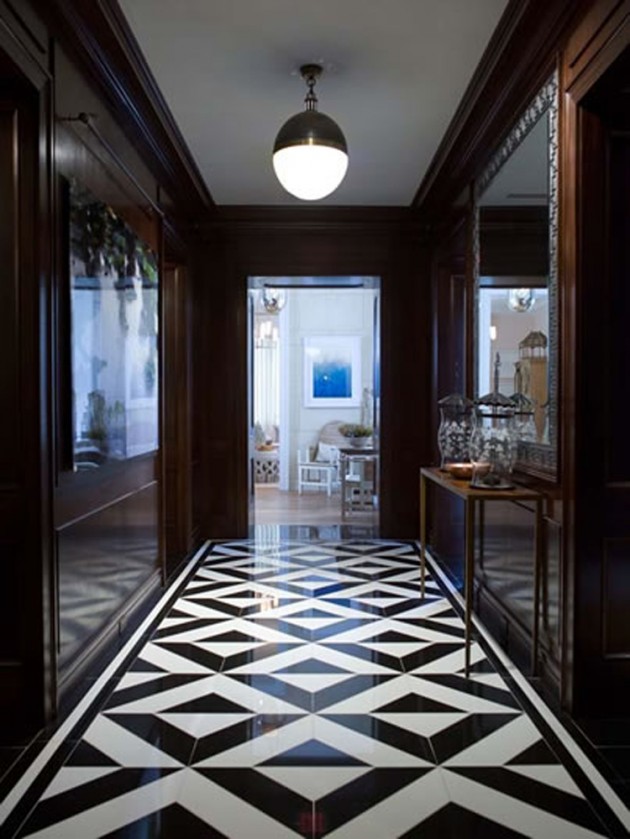 25 Classy and Elegant Black White Floors