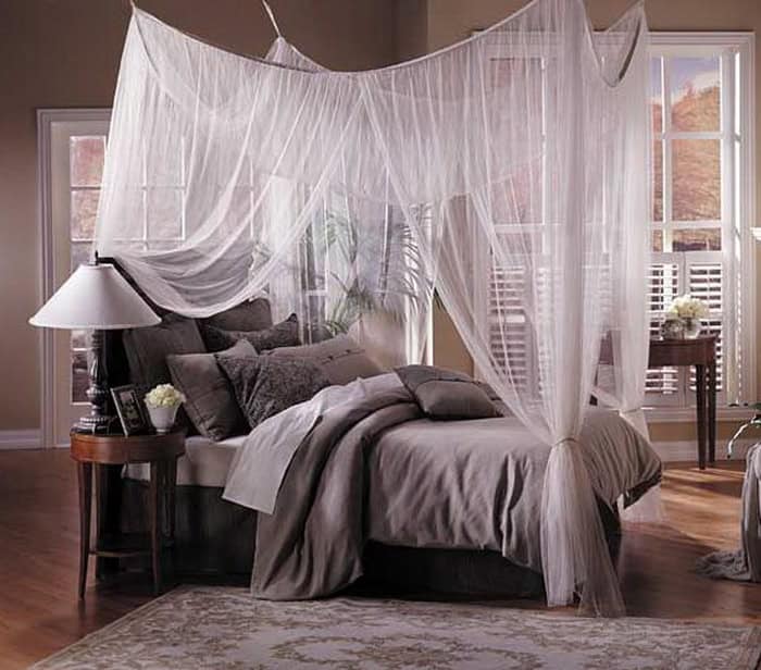 33 Incredible White Canopy Bedroom Ideas