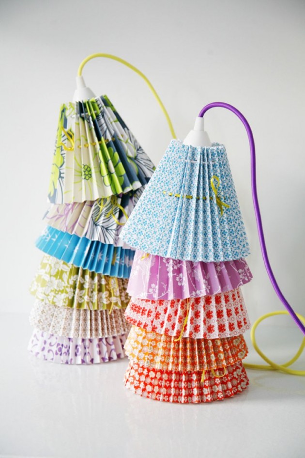 35 Lovely DIY Paper Lamps
