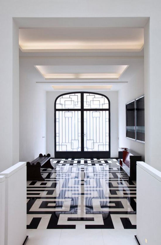25 Classy and Elegant Black &amp; White Floors