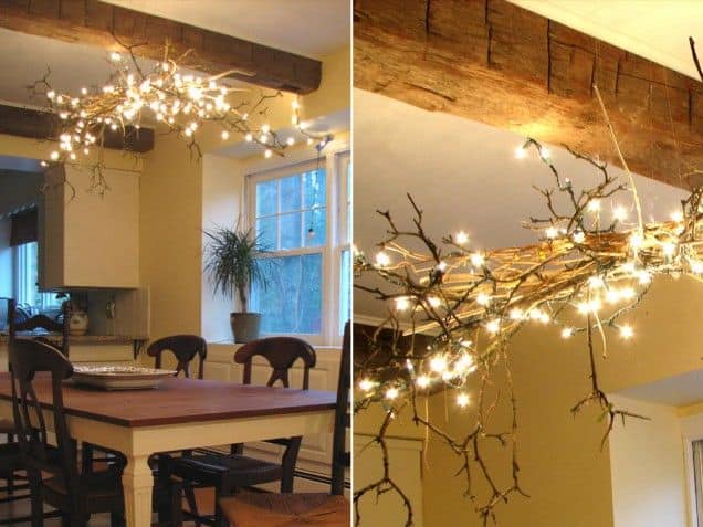 25 Amazing DIY Branches Chandeliers 18