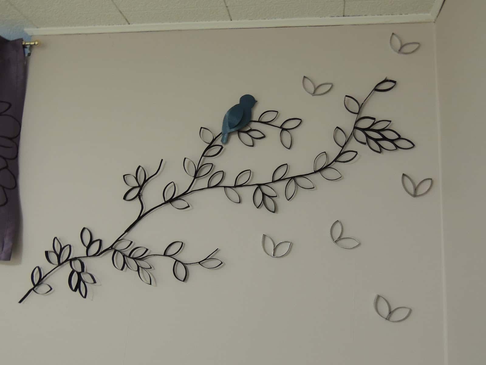 25 Creative DIY Toilet Paper Roll Wall Art 19