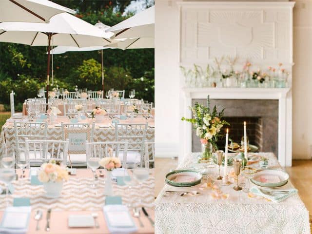 20 Lovely Peach and Mint Interior Designs 2