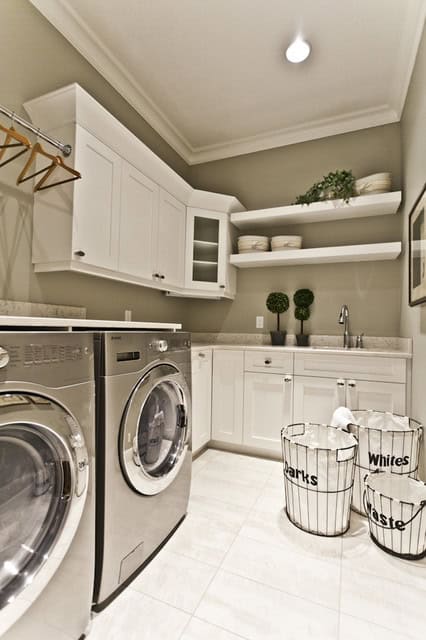 Modern Laundry Room Decor