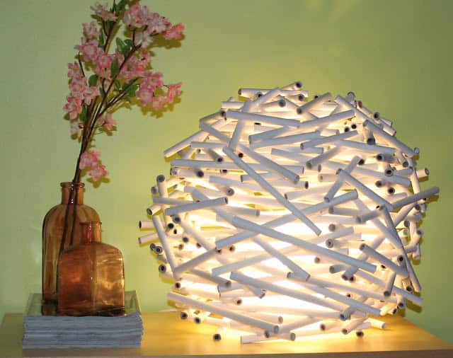35 Lovely DIY Paper Lamps 28