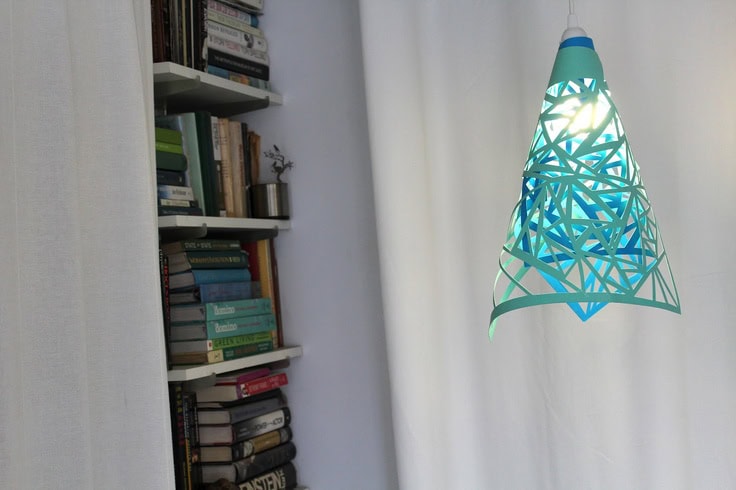 35 Lovely DIY Paper Lamps 30