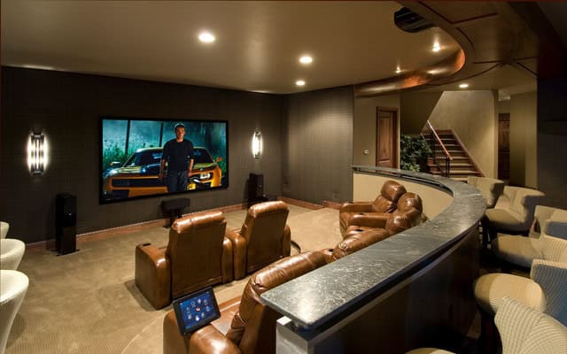 22 Contemporary Media Room Design Ideas 3