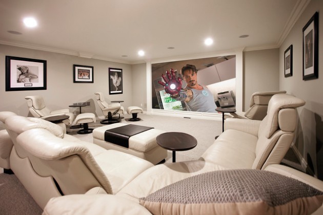 22 Contemporary Media Room Design Ideas