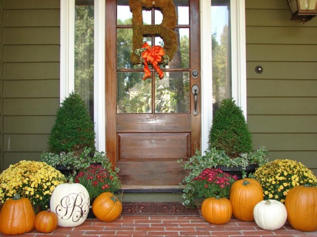 30 Adorable DIY Fall Porch Ideas