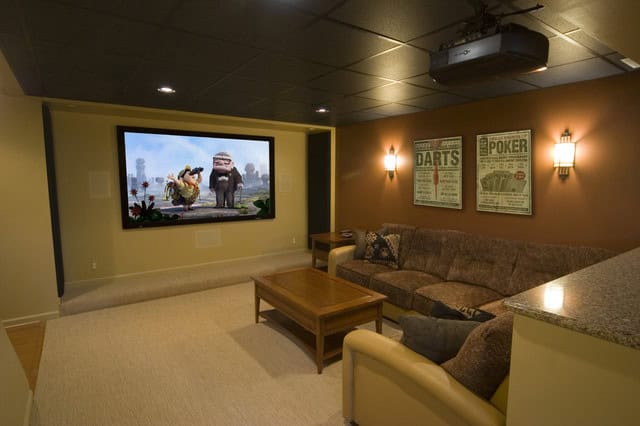 22 Contemporary Media Room Design Ideas 5