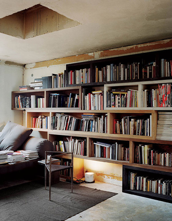 30 Marvelous Bookshelf Walls
